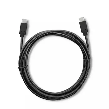 Qoltec 52352 cable USB-C a USB-C, USB 3.1, 5 Gbit/s, 2,5 m, negro