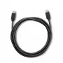 Qoltec 52352 cable USB-C a USB-C, USB 3.1, 5 Gbit/s, 2,5 m, negro