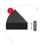 Huzaro Hero 6.3 escritorio gaming, 154×48×74 cm, tablero de 1,5 cm, negro