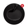 Huzaro Hero 6.3 escritorio gaming, 154×48×74 cm, tablero de 1,5 cm, negro