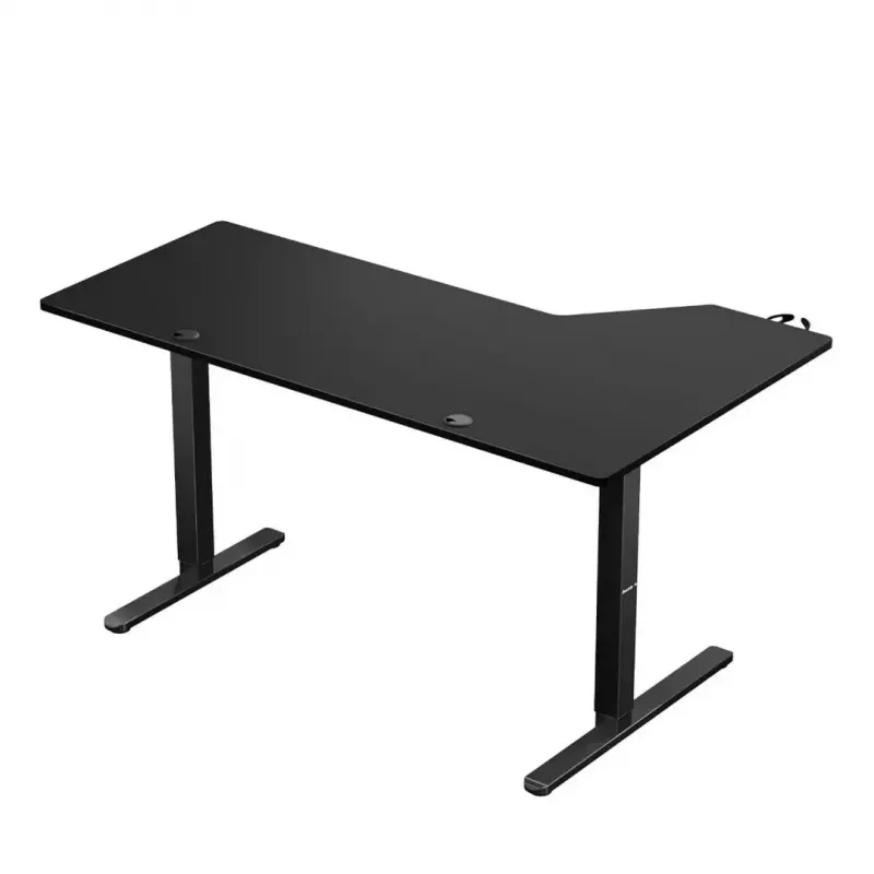 Huzaro Hero 9.1 escritorio gaming eléctrico, altura regulable, 145×85 cm, negro