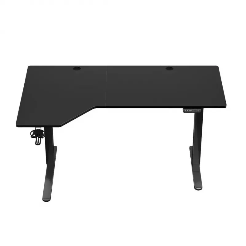 Huzaro Hero 9.1 escritorio gaming eléctrico, altura regulable, 145×85 cm, negro