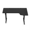 Huzaro Hero 9.1 escritorio gaming eléctrico, altura regulable, 145×85 cm, negro