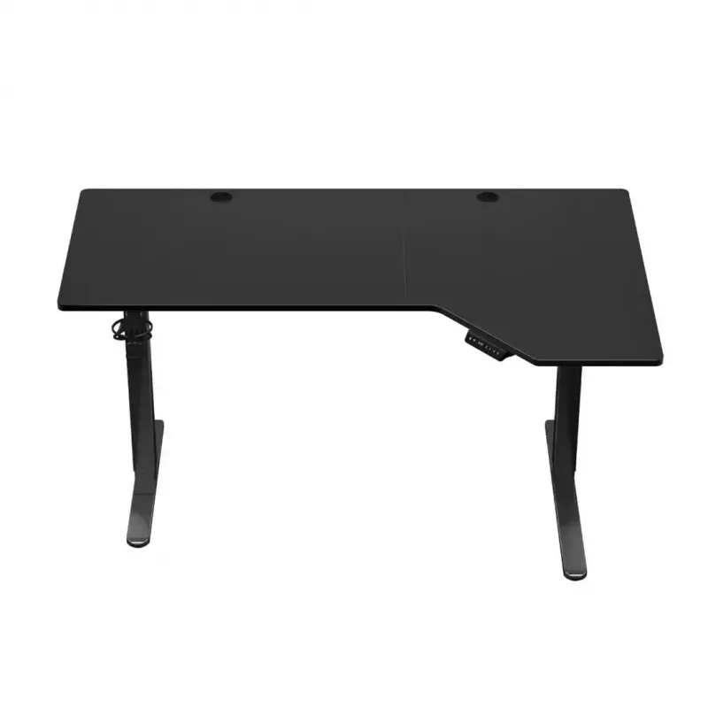Huzaro Hero 9.1 escritorio gaming eléctrico, altura regulable, 145×85 cm, negro