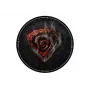 Alfombrilla para silla GENESIS Tellur 400 Round Lava Multicolor Tejido Goma