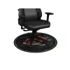 Alfombrilla para silla GENESIS Tellur 400 Round Lava Multicolor Tejido Goma