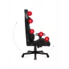 Silla gaming Huzaro Force 7.6 Negra — asiento envolvente acolchado, respaldo ajustable, peso máx. 150 kg