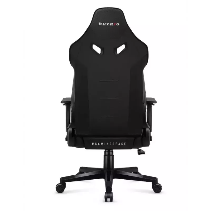 Silla gaming Huzaro Force 7.6 Negra — asiento envolvente acolchado, respaldo ajustable, peso máx. 150 kg
