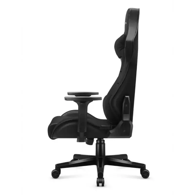 Silla gaming Huzaro Force 7.6 Negra — asiento envolvente acolchado, respaldo ajustable, peso máx. 150 kg