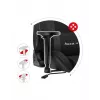 Silla gaming Huzaro Force 7.6 Negra — asiento envolvente acolchado, respaldo ajustable, peso máx. 150 kg