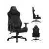 Silla gaming Huzaro Force 7.6 Negra — asiento envolvente acolchado, respaldo ajustable, peso máx. 150 kg
