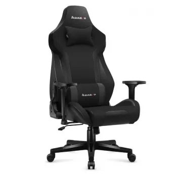 Silla gaming Huzaro Force 7.6 Negra — asiento envolvente acolchado, respaldo ajustable, peso máx. 150 kg