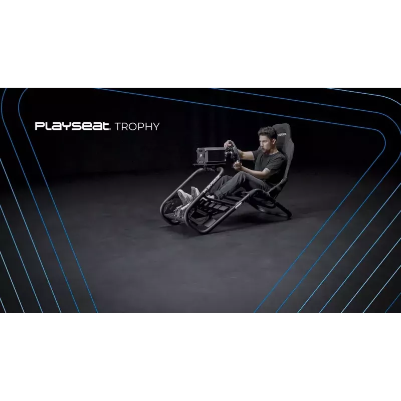 Silla gaming universal Playseat Trophy Asiento acolchado Negro