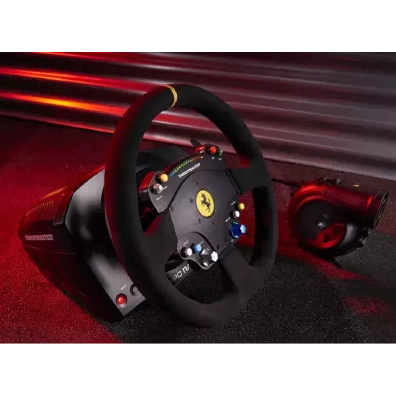 Thrustmaster TS-PC Racer Ferrari 488 Challenge Edition Negro USB 2.0 Volante Analógico / Digital