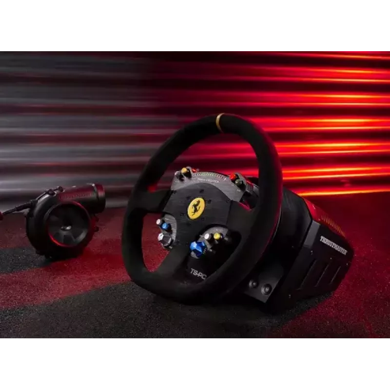 Thrustmaster TS-PC Racer Ferrari 488 Challenge Edition Negro USB 2.0 Volante Analógico / Digital