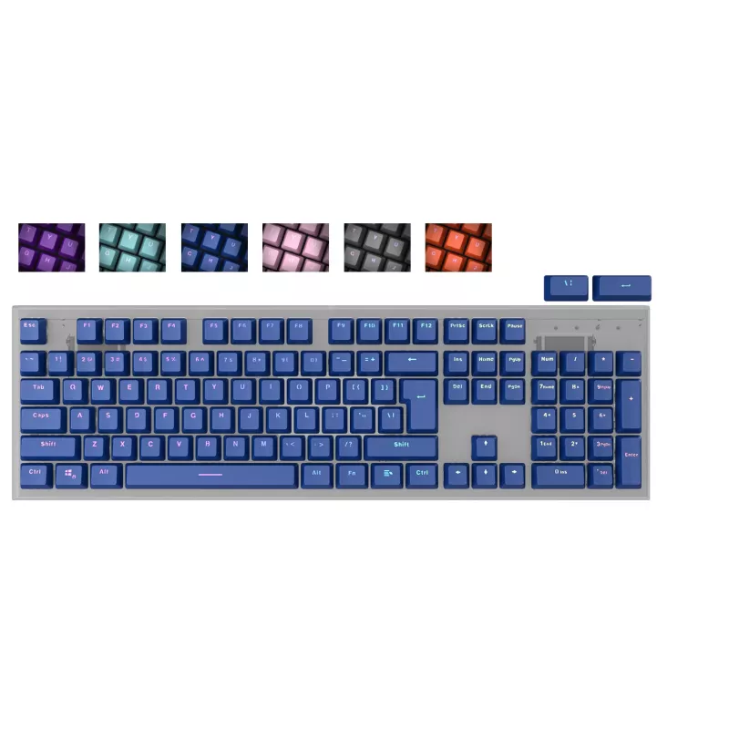 Tecla para teclado GENESIS LEAD 300 Universal ABS Azul