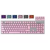 Tecla para teclado GENESIS LEAD 300 Universal ABS Rosa 122g