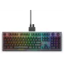 Teclado Alienware Tri-Mode AW920K Gaming USB + RF Wireless + Bluetooth Gris