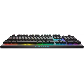 Teclado Alienware Tri-Mode AW920K Gaming USB + RF Wireless + Bluetooth Gris