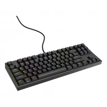 Teclado GENESIS Thor 404 TKL Gaming USB QWERTY US International Negro