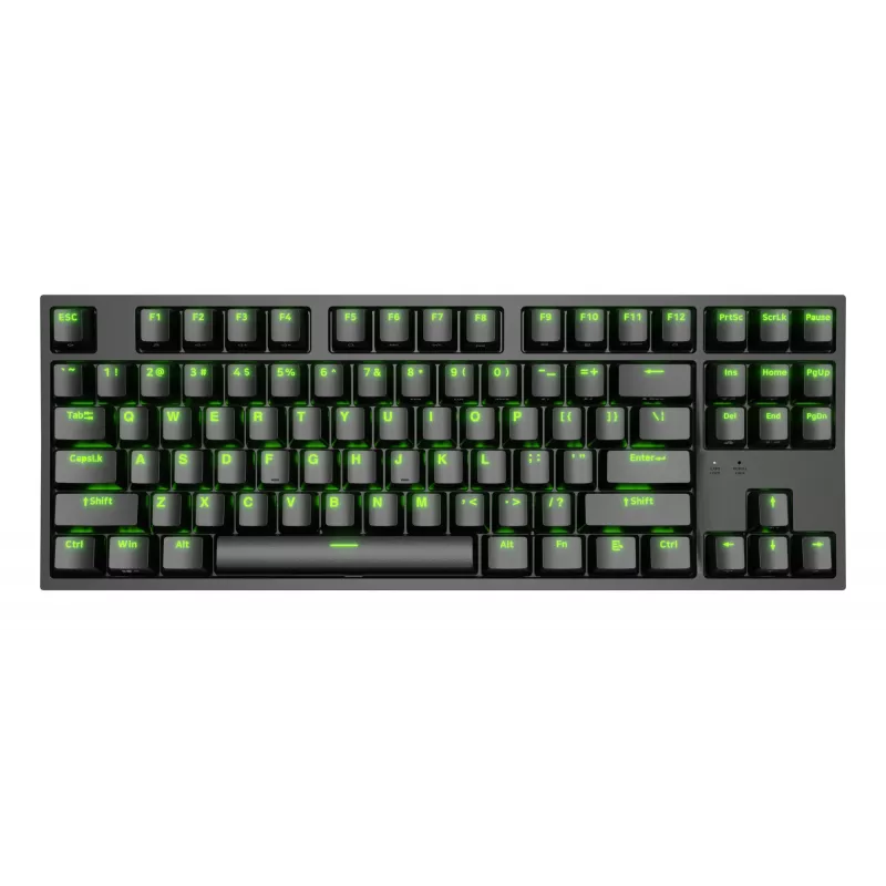Teclado GENESIS Thor 404 TKL Gaming USB QWERTY US International Negro
