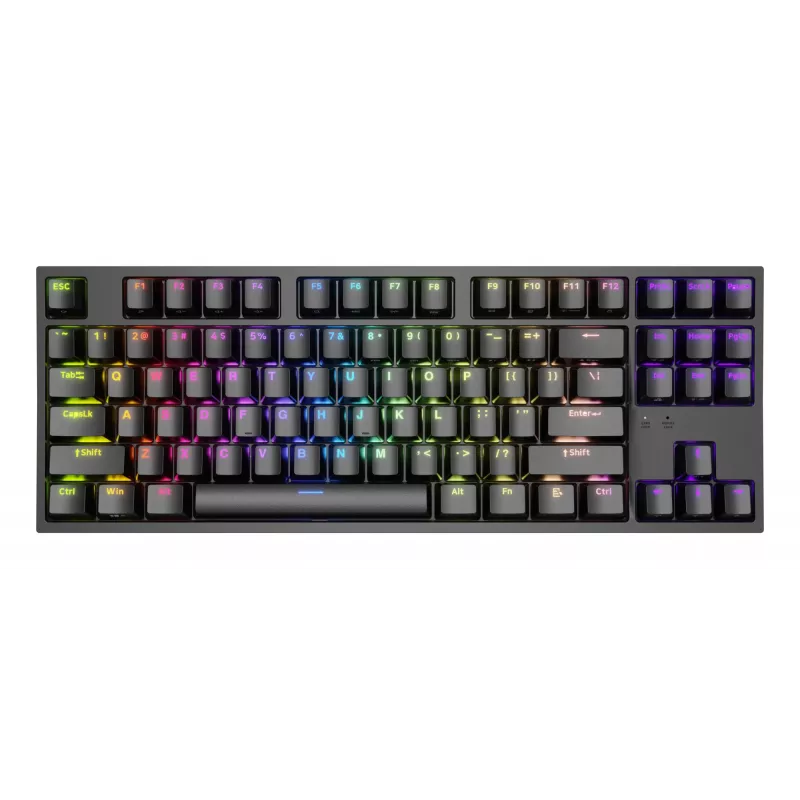 Teclado GENESIS Thor 404 TKL Gaming USB QWERTY US International Negro