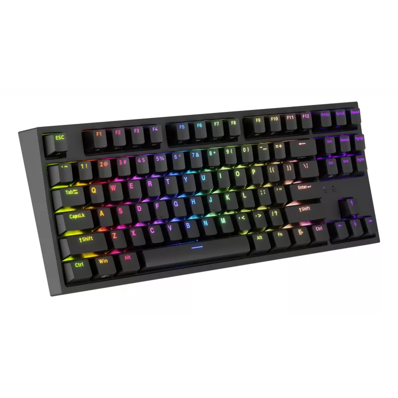 Teclado GENESIS Thor 404 TKL Gaming USB QWERTY US International Negro