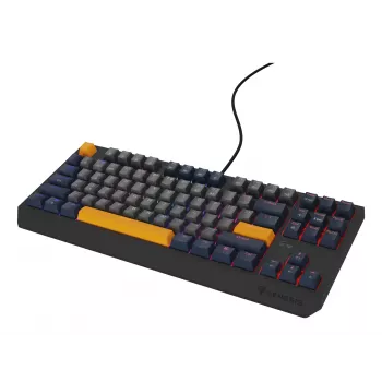 Teclado GENESIS Thor 230 TKL Gaming USB QWERTY Inglés Azul