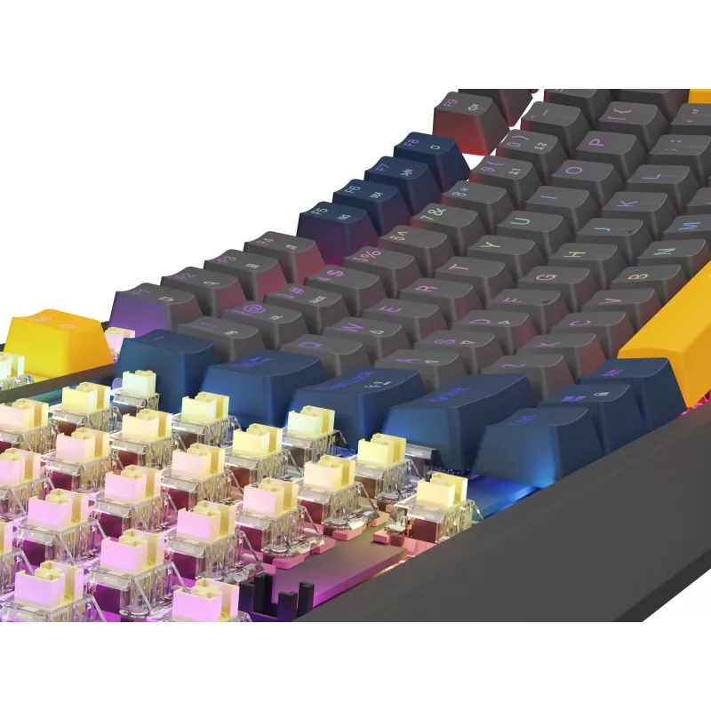 Teclado GENESIS Thor 230 TKL Gaming USB QWERTY Inglés Azul