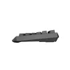 Teclado gaming mecánico tenkeyless GENESIS Thor 230 TKL — USB, RF Wireless, Bluetooth, 87 teclas QWERTY, Gris