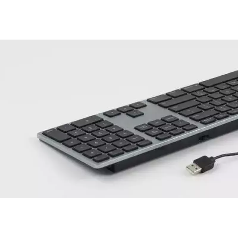 Matias FK318LB-UK retroiluminación RGB para Mac Space Gray – compacto, UK-Layout