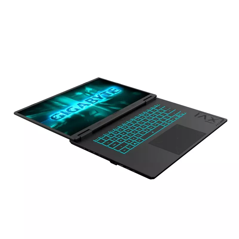 GIGABYTE GAMING A16 3VHK3EE893SH portátil, AMD Ryzen 7 260, 16 pulgadas (40,6 cm) FHD+ 165 Hz, 16 GB de RAM, 512 GB SSD, NVIDIA GeForce RTX 5060 8 GB GDDR7, Wi-Fi, Bluetooth, teclado retroiluminado, Windows 11 Home