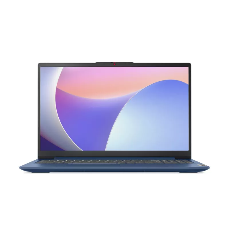 Portátil Lenovo IdeaPad Slim 3 15IRU8 — Intel Core i3-1315U, 15,6 inch FHD, 8 GB LPDDR5, 512 GB SSD, Windows 11 Home, azul