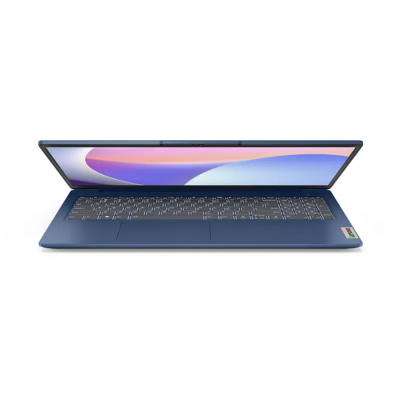 Portátil Lenovo IdeaPad Slim 3 15IRU8 — Intel Core i3-1315U, 15,6 inch FHD, 8 GB LPDDR5, 512 GB SSD, Windows 11 Home, azul