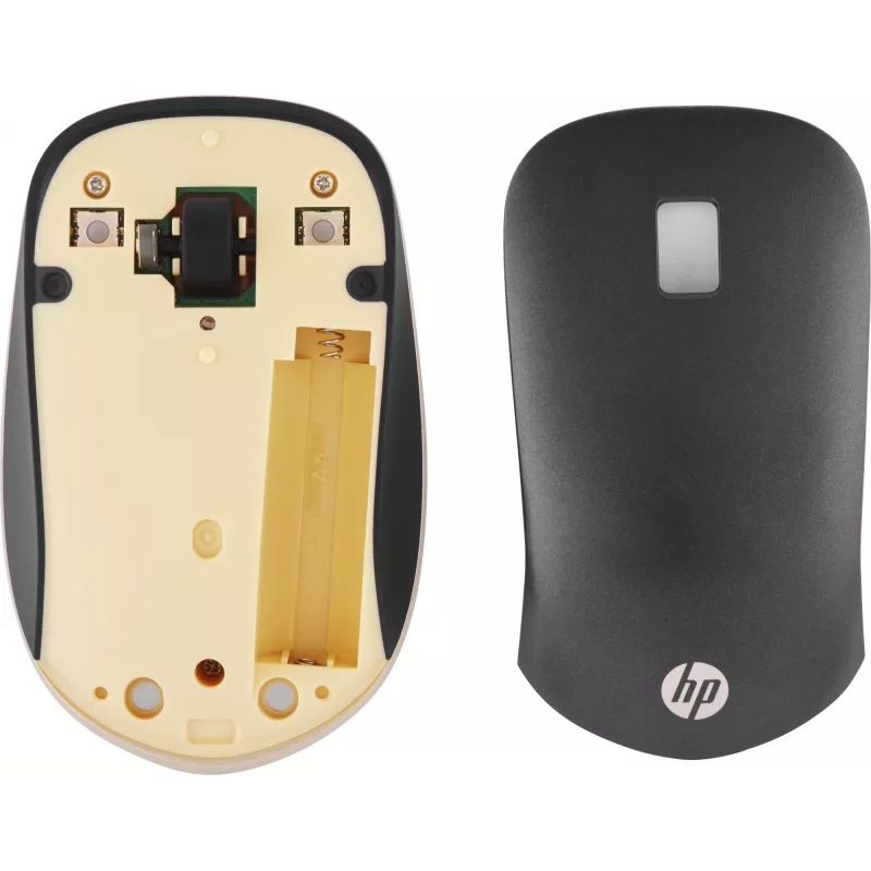 Ratón Bluetooth HP 410 fino Silver, ambidiestro, Bluetooth, 2000 dpi, Plata