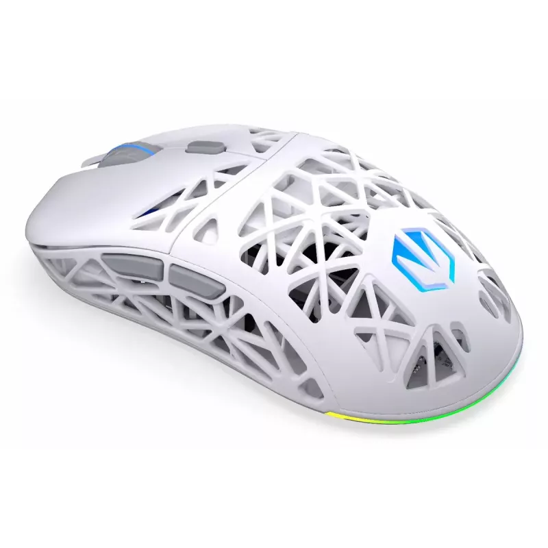 ENDORFY LIV Wireless EY6A019 ratón inalámbrico para juegos, Onyx White