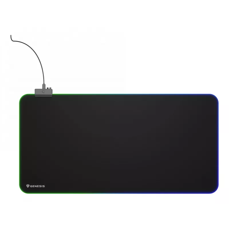 Alfombrilla gaming GENESIS Boron 500 XXL RGB Negro