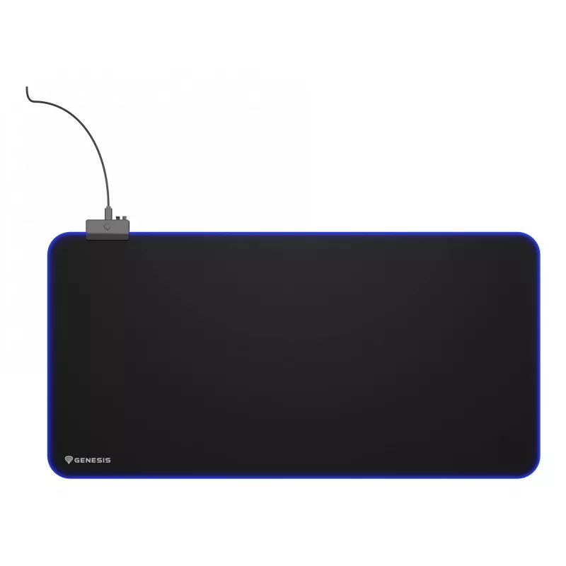 Alfombrilla gaming GENESIS Boron 500 XXL RGB Negro