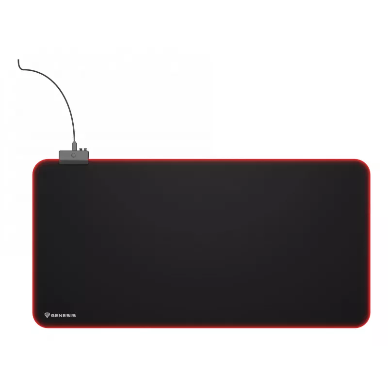 Alfombrilla gaming GENESIS Boron 500 XXL RGB Negro