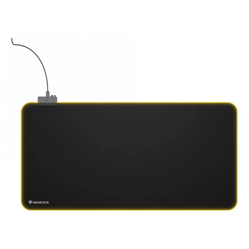 Alfombrilla gaming GENESIS Boron 500 XXL RGB Negro