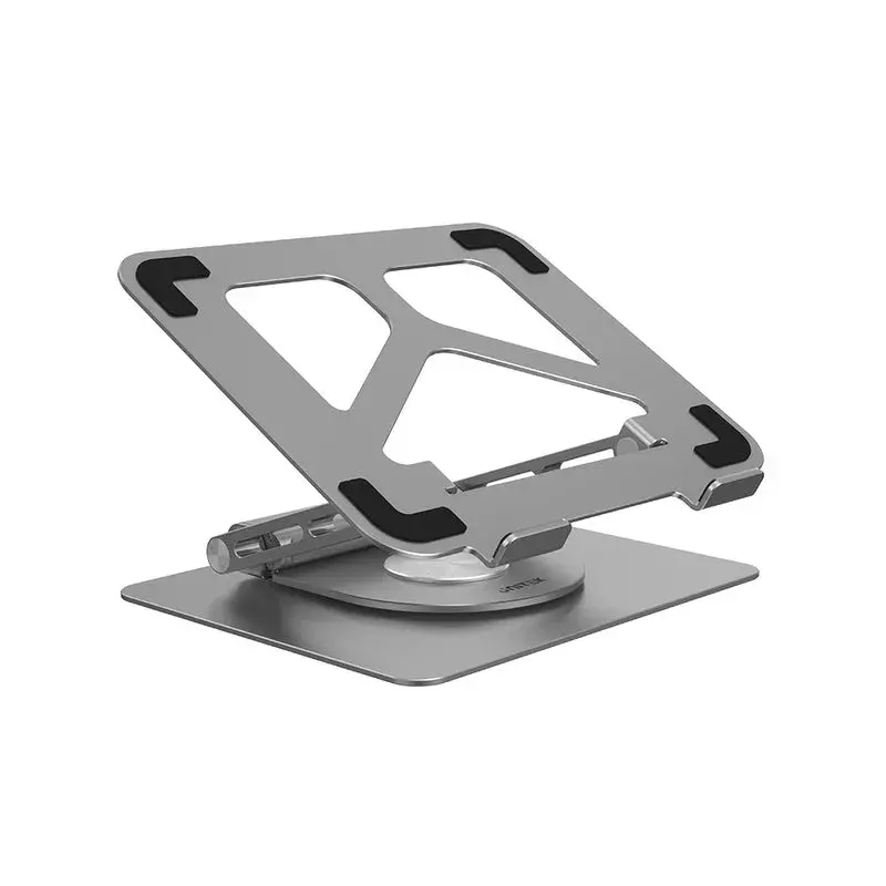 Unitek D1109A soporte para portátil plegable y giratorio con hub USB-C, HDMI 4K, PD 100 W, hasta 17 pulgadas (43,2 cm)