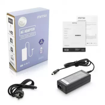 Fuente de alimentación MITSU 19 V 3,42 A modelo ZM/LIT19342 para portátiles compatibles