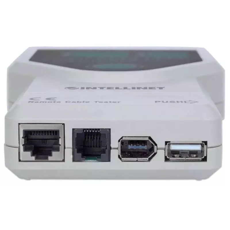 Comprobador de cables Intellinet 5 en 1, comprueba 5 cables de red RJ45 y de ordenador habituales