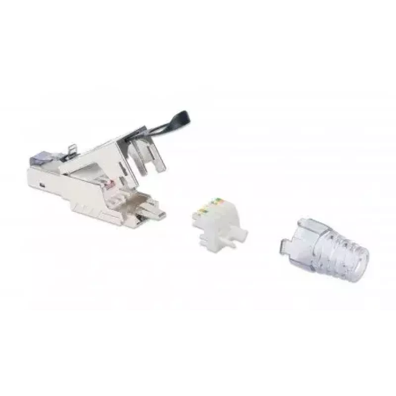 Conector modular RJ45 de terminación en campo Intellinet Cat6a 10G