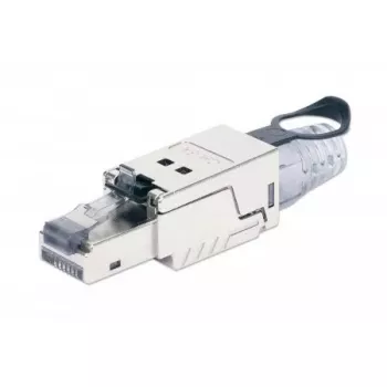 Conector modular RJ45 de terminación en campo Intellinet Cat6a 10G