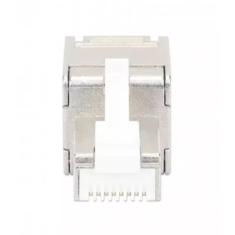 Conector modular RJ45 sin herramienta apantallado Intellinet Cat6a 10G STP con contactos chapados en oro