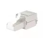 Conector modular RJ45 sin herramienta apantallado Intellinet Cat6a 10G STP con contactos chapados en oro