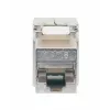 Keystone Jack RJ-45 sin herramienta apantallado Intellinet Cat8.1 40G plateado