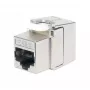 Keystone Jack RJ-45 sin herramienta apantallado Intellinet Cat8.1 40G plateado