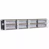 Panel de parcheo Intellinet, Cat6, UTP, 48 puertos, 2U, negro